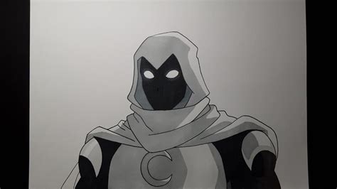 How To Draw Moon Knight 481 YouTube