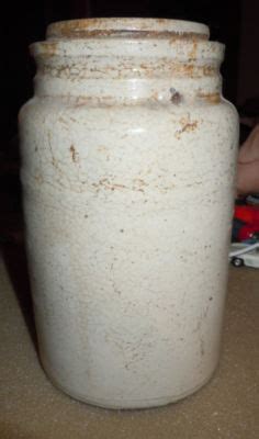 Antique Stoneware Canning Jar Crock Early One Antique Price Guide