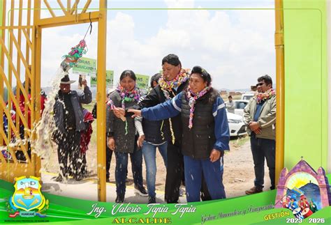 Alcalde De La Municipalidad De HuancanÉ InaugurÓ Un Moderno Campo Deportivo En La Parcialidad De