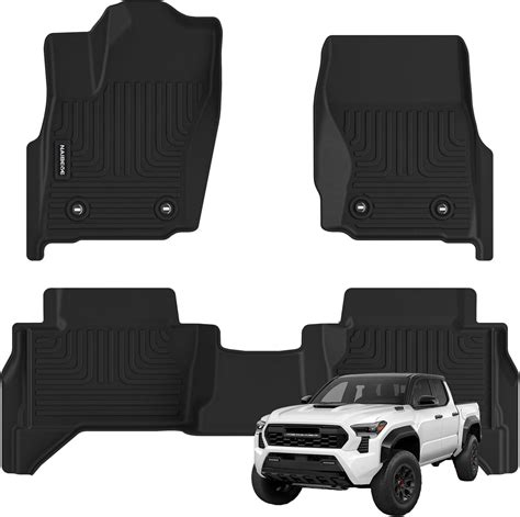 Amazon Naibeve Floor Mats For 2024 Toyota Tacoma Double Cab