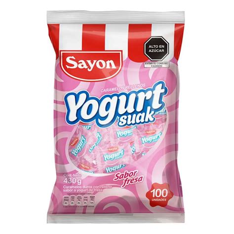 Yogurt Suak Sayon X Und Mundo Dulce Golosinas