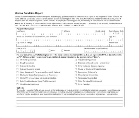 35 Medical Report Templates Docs Pdf Word Apple Pages Free