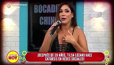 Tilsa Lozano Llora Al Recordar Revelaciones Sobre El Loco Vargas En