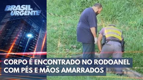 Corpo é encontrado no Rodoanel pés e mãos amarrados Brasil