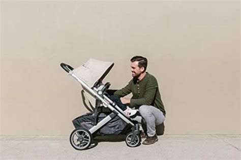 Uppababy Cruz V2 Stroller Sierra Dune Knit With Green And Bluesilver