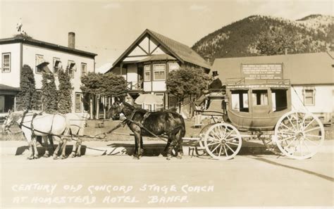 Historical photos photographs of Banff Alberta