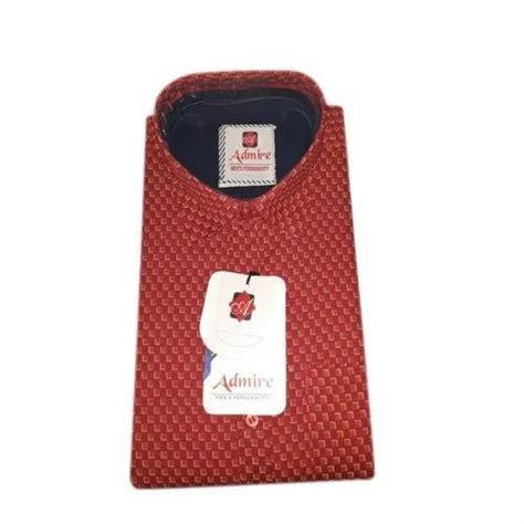 Casual Wear Printed Mens Designer Cotton Shirt Size S Xxl At Rs 360