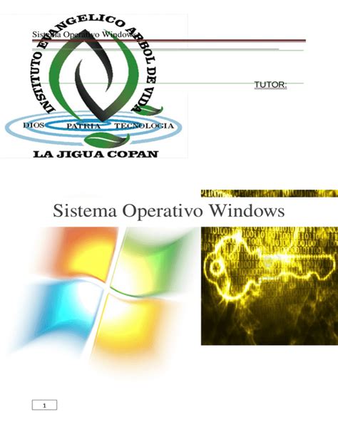 Sistema Operativo Windows