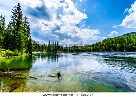 Clearwater Lake Wells Gray Provincial Park Stock Photo 1106353499