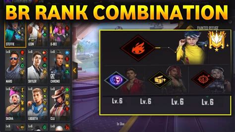 Best Character Skill Combination In Free Fire Br Rank Br Rank Push