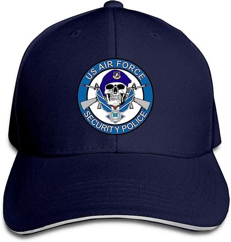 Valever Us Air Force Usaf Security Police Baseball Caps Sandwich Caps