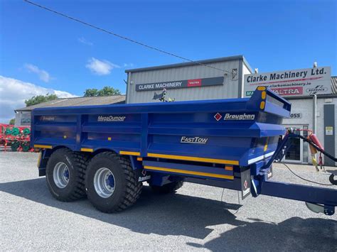 Broughan Ton Dump Trailer Clarke Machinery