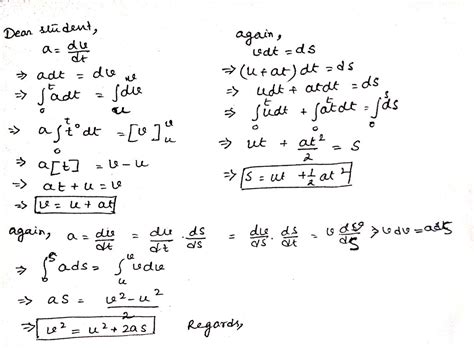 Equation Of Motion