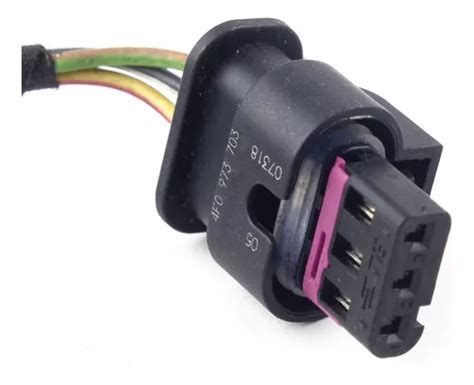 Chicote Plug Conector Sensor Ré Estacionamento Vw 4f0973703 MercadoLivre