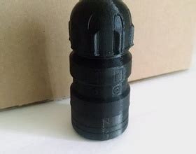 3D Printed 40mm Batman V Superman Kryptonite Grenade By TruFord Pinshape