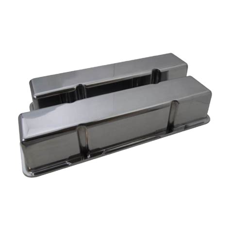Small Block Chevy Plain Aluminum Valve Covers No Holes Racing Power
