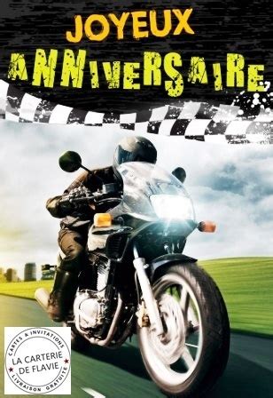 Carte Anniversaire Virtuelle Avec Moto Elevagequalitetouraine