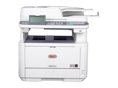 Okidata Mb471w Mfp All In One Up To 35 Ppm Mono Led Wireless Printer