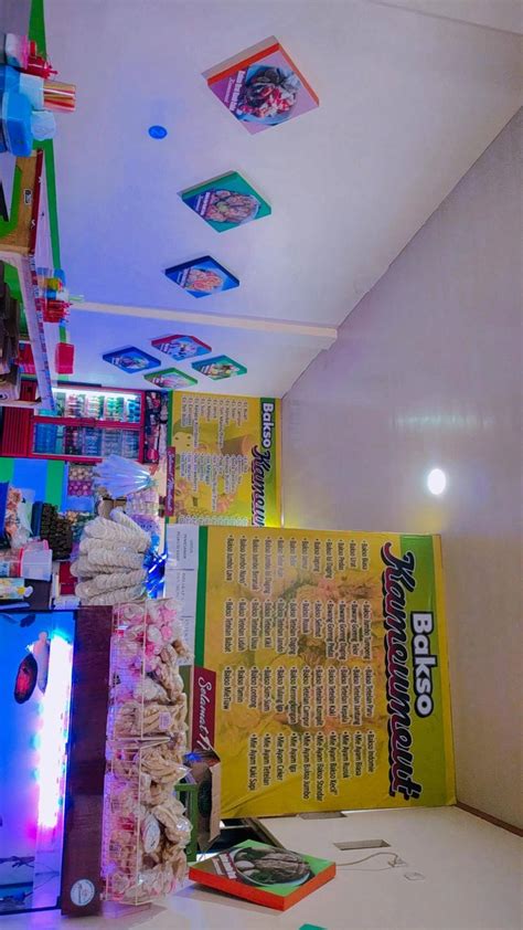 Menu At Bakso Kameumeut Restaurant Bekasi Regency