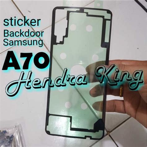 Jual Stiker Lem Perekat Samsung A Lem Tutup Belakang Shopee Indonesia