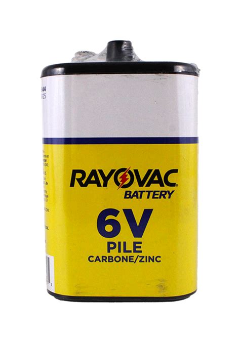 Rayovac Zinc Carbon Battery 6v 944 Lantern Battery Screw 5u061 Yagi Electrical And Industrial