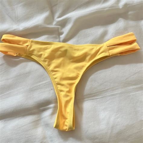 Boutine LA Swim Boutine La Large Thong Swim Bikini Bottoms Poshmark