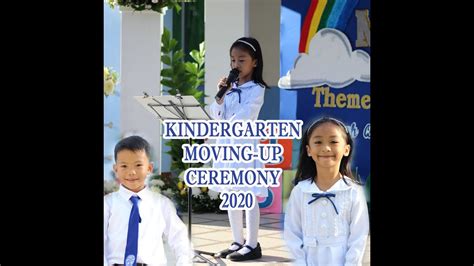 Kindergarten Moving Up Ceremony 2020 Youtube