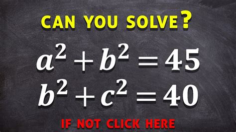 You Should Know This Easy Solution Trick Math Olympiad Problem