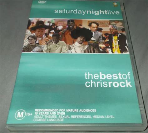 Saturday Night Live The Best Of Chris Rock Dvd Region 4 Vgc Eur 450