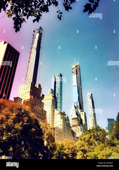 Super Tall Skyscrapers Under Construction In Midtown Manhattan Have