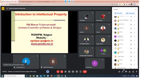 St Josephs College Arts Science Webinar On Intellectual Property