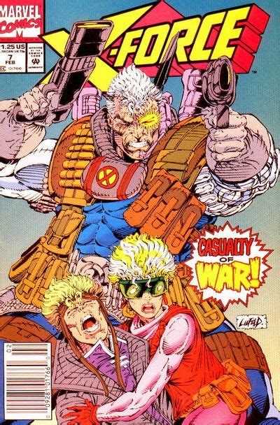 Classic X Force Covers 7 By Rob Liefeld Xforce Robliefeld Comic