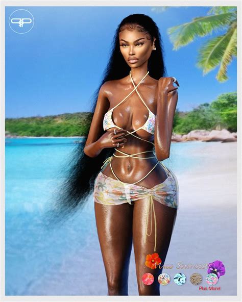 Brandy X Plastic The Island Gyal Collection Wrldplastic Sims