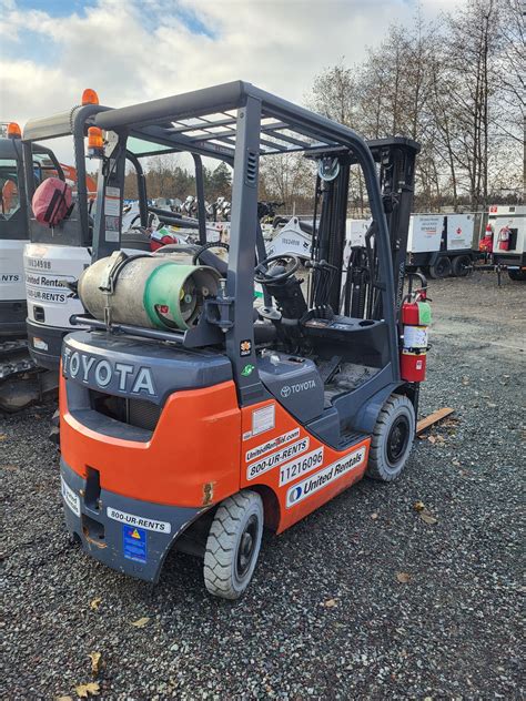 Used Toyota Fgu Warehouse Forklift For Sale In Terrace Bc