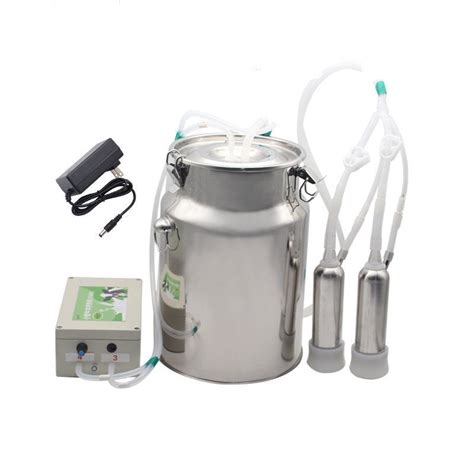 Household Portable Milking Machine With Pulse Goat Sheep Cow Stainless