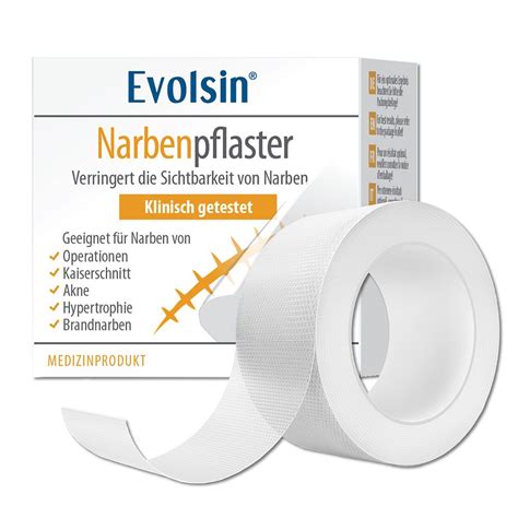 Evolsin Transparentes Narbenpflaster für Narben aller Art