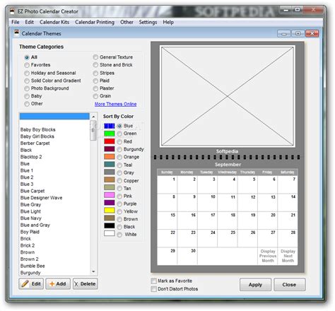 Ez Photo Calendar Creator Download Free Windows 541 Build Date 3