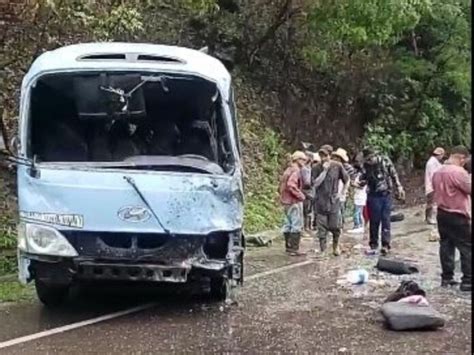 Dos muertos y varios heridos en accidente de Taulabé Comayagua