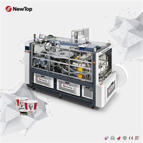 Paper Bucket Machine Paper Kfc Barrel Bowl Making Machine China Salad