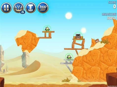 Angry Birds Star Wars 2 Escape To Tatooine Level B2 6 Walkthrough