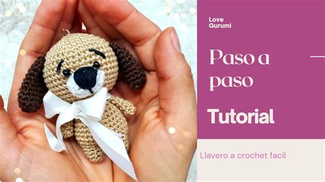 Llavero A Crochet De Perrito Amigurumi Sub Youtube