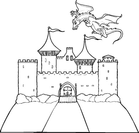 Coloriage Chateau 62106 Bâtiments et Architecture Dessin à