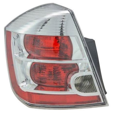 2007 2008 2009 Sentra 2 0 Rear Brake Lamp Tail Light Chrome Left Driver