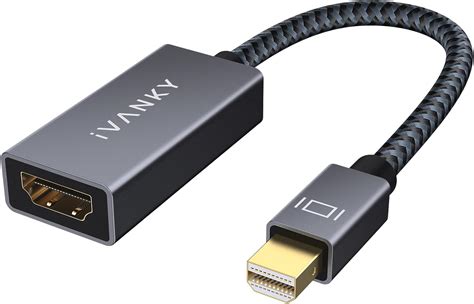 iVANKY Mini DisplayPort HDMI Adaptateur HDMI Mac en Nylon Tressé