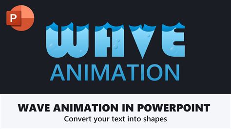 Text Animation In Powerpoint Wave Animated Bar Youtube