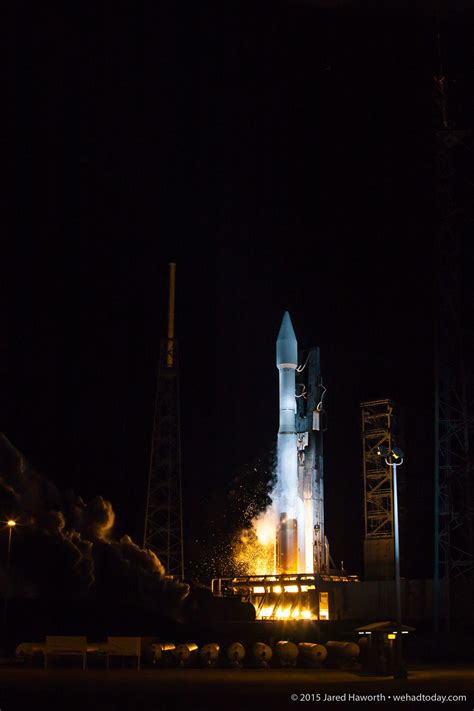 Atlas V 421 Launch Vehicle At The Moment When The Solid Rocket Boosters