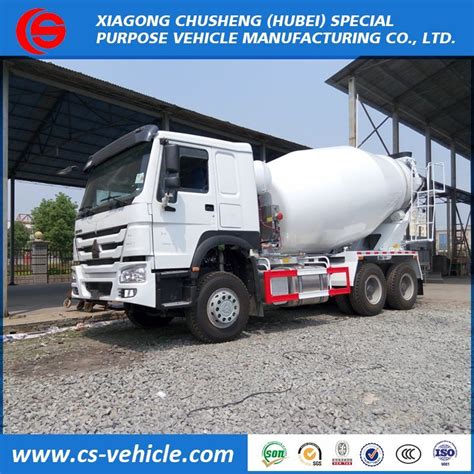 Sinotruk HOWO 6X4 Cement Mixer Truck 8m3 10m3 Concrete Mixer Truck