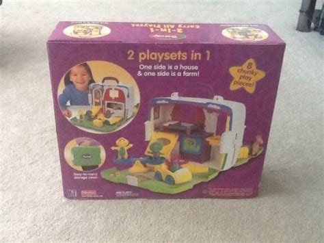 Barney 2 In 1 Carry All Playset Nib 504235053