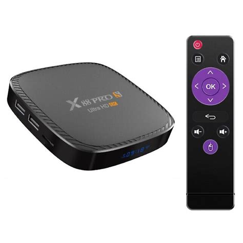 Transpeed X88S TV Box Media Player Android 10 with Wireless RGB ...