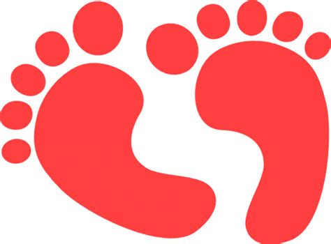 Transparent Baby Feet Svg File Svg Png Dxf Eps Free